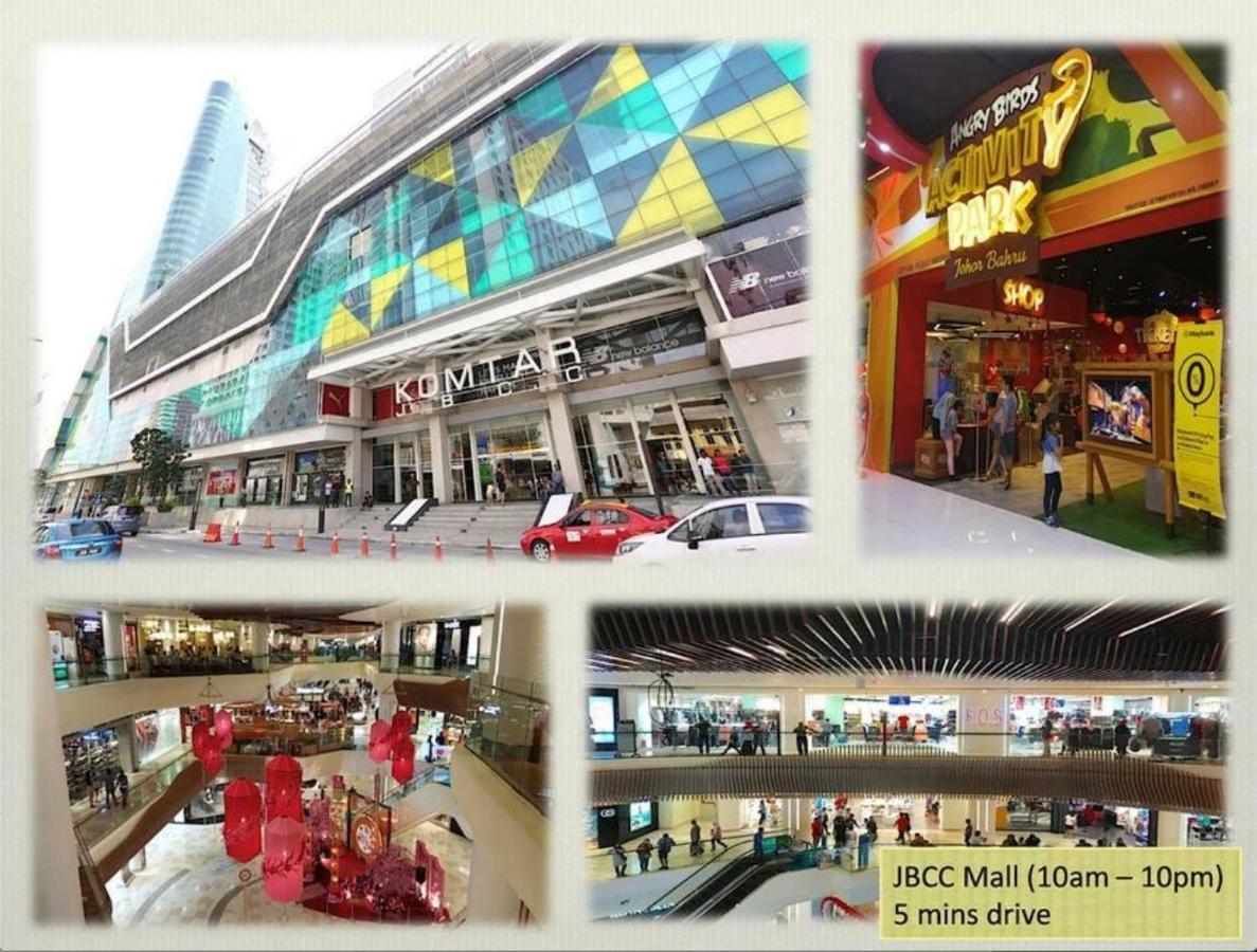 Seaview Condo Near Rf Mall, Food Court & Free Netflix ジョホールバル エクステリア 写真